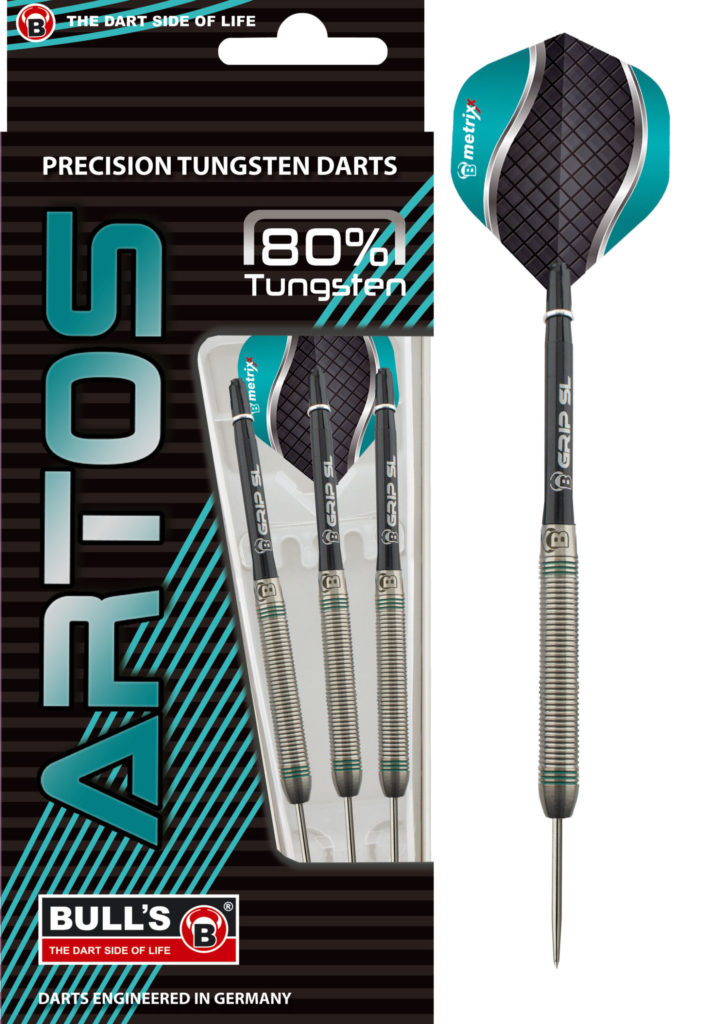 BULL'S Artos Serie Steeldart, 80 Tungsten verschiedene Varianten