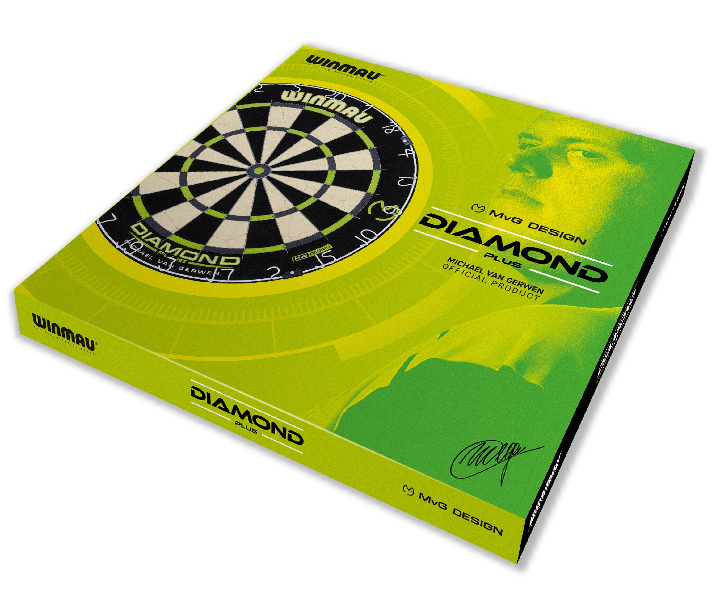 Dartboard WINMAU MvG Diamond Edition - Dart Hard